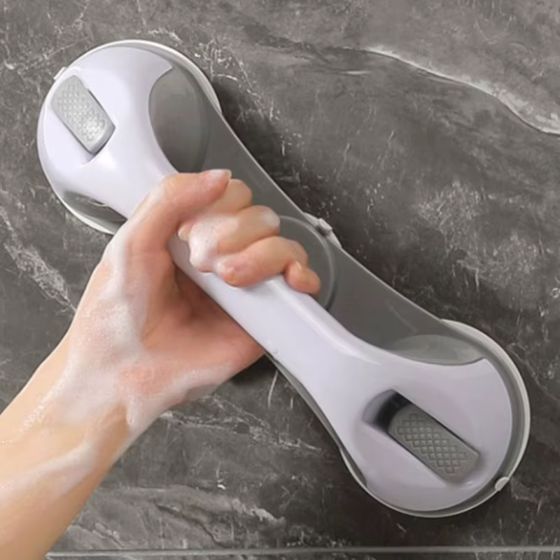 Poignée douche Poignée sécurité bain Bar douche à aspiration forte pour baignoires douche m4yd