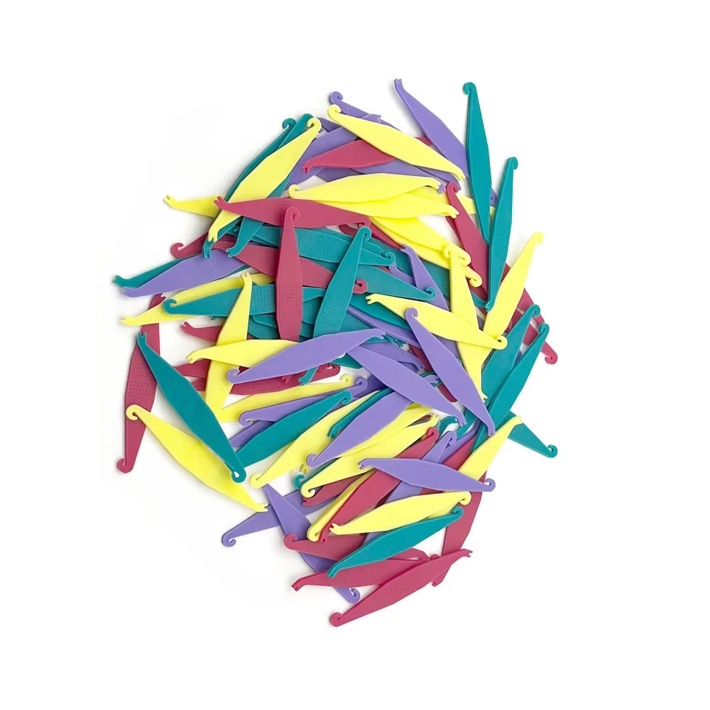 Placer élastique orthodontique dentaire, 100 pièces, pour appareils orthodontiques, bande de caoutch