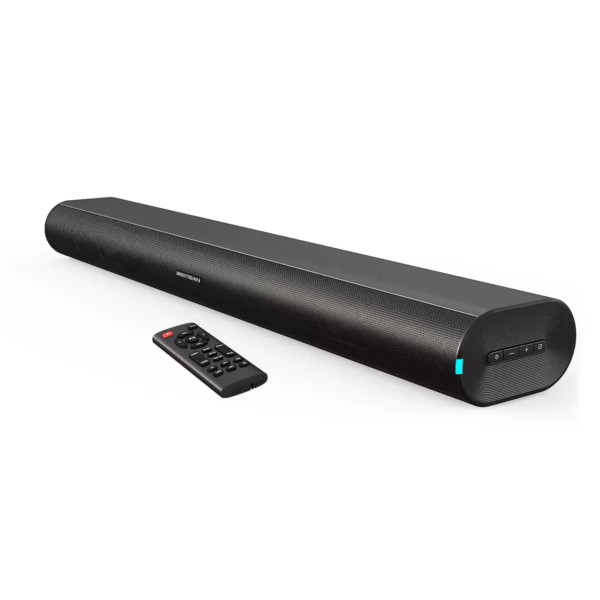 Système de son Surround sans fil 3D 2.0, barre de son pour maison, 60W, Super basses, TV, haut-parle