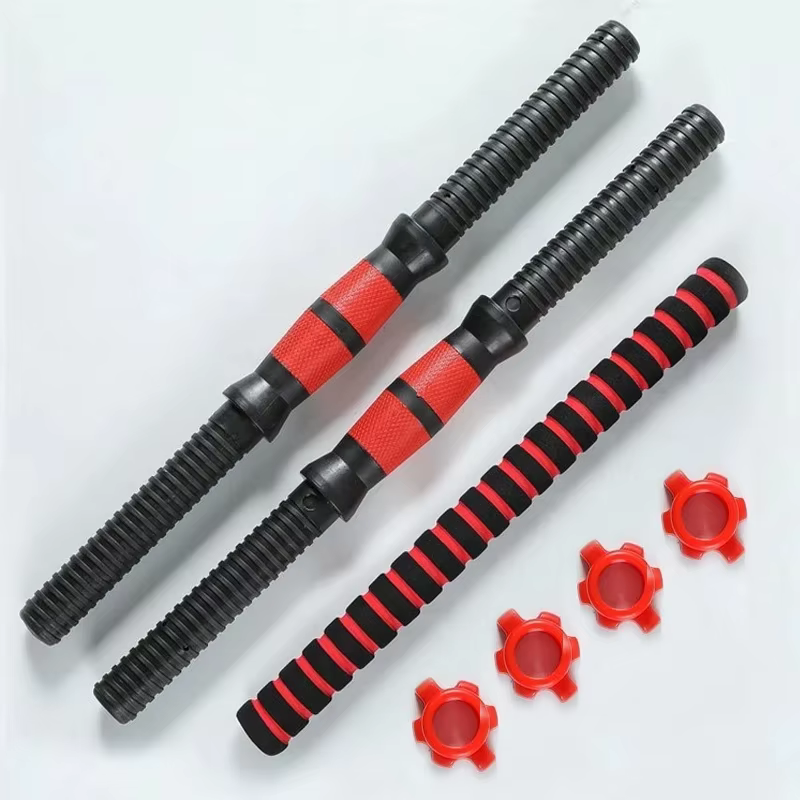 Connecteur de barre de musculation en acier massif 40cm 50cm pour haltères, idéal pour la maison et 