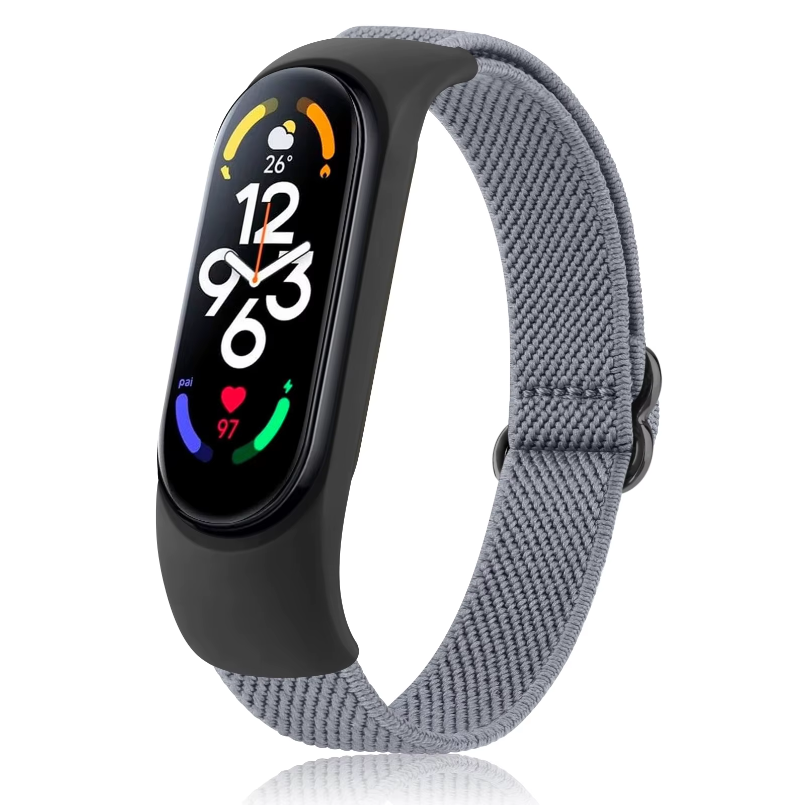 Bracelet à boucle élastique pour Xiaomi Mi Band 7 6 5 4 3, Bracelet réglable pour Xiaomi Mi Band 3 4