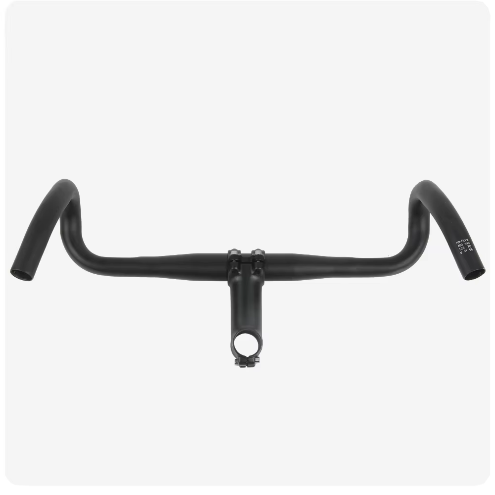 UNO FL12 guidon de vélo de gravier 31.8x4 0/420/440/460mm barre de chute extérieure poignée de vélo