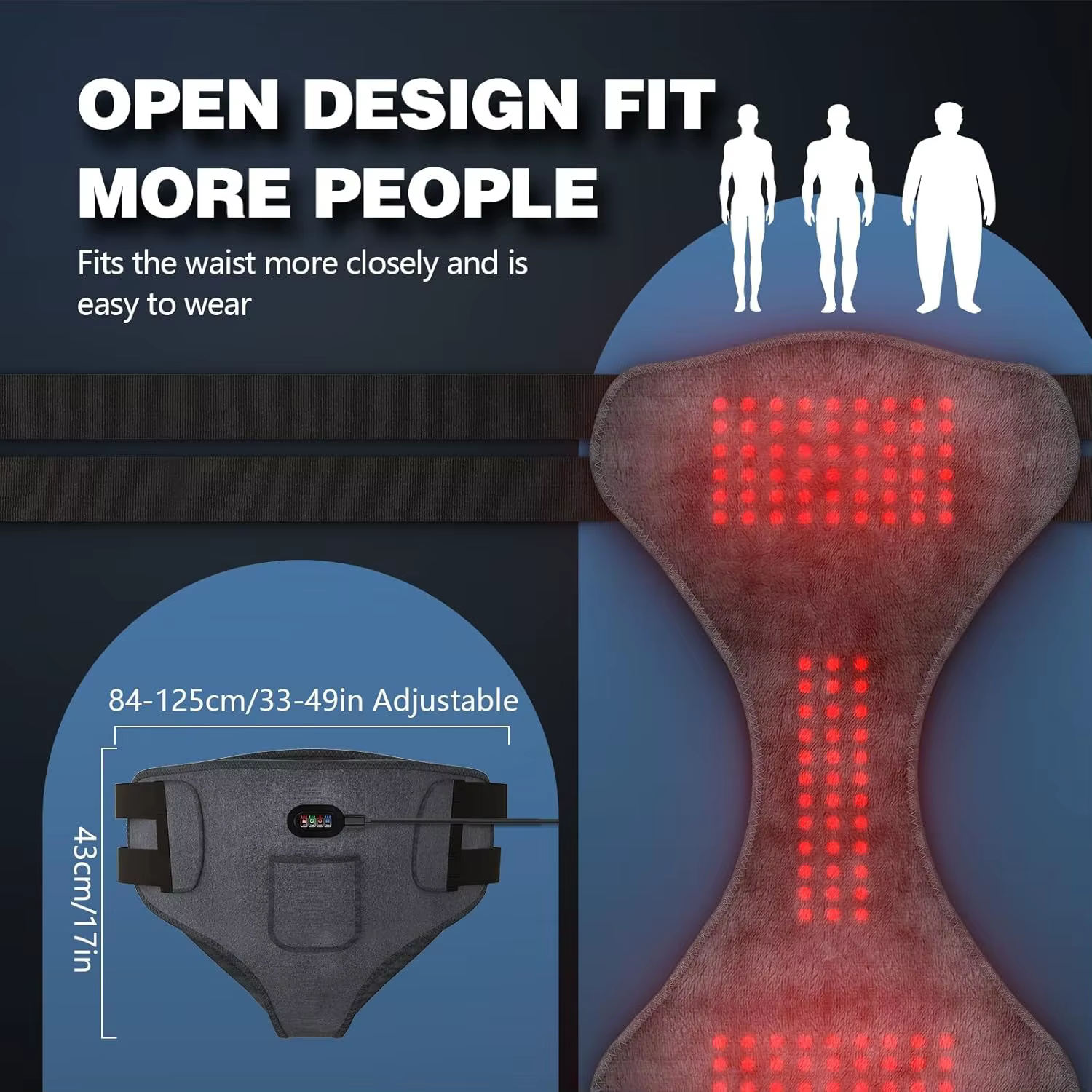 Appareil de thérapie par lumière rouge pour la prostatite et la vaginite, 162 LED 660nm, culotte de 