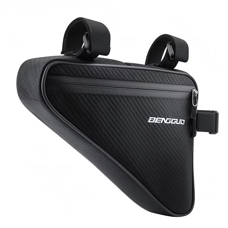 Sac triangulaire de vélo étanche, sac de cadre de vtt de grande capacité, sac de rangement Portable 