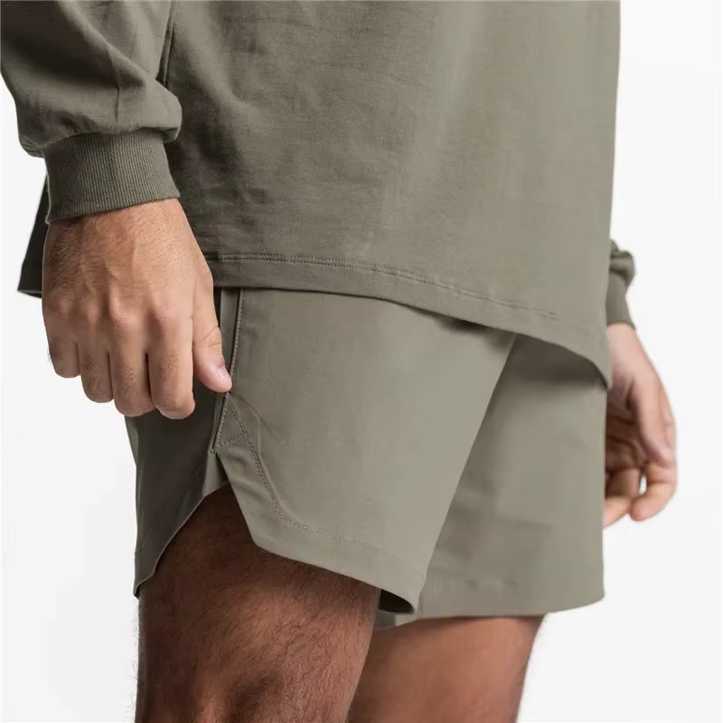 Nouveaux hommes course séchage rapide Fitness gymnases Shorts hommes été pantalons courts mâle survê