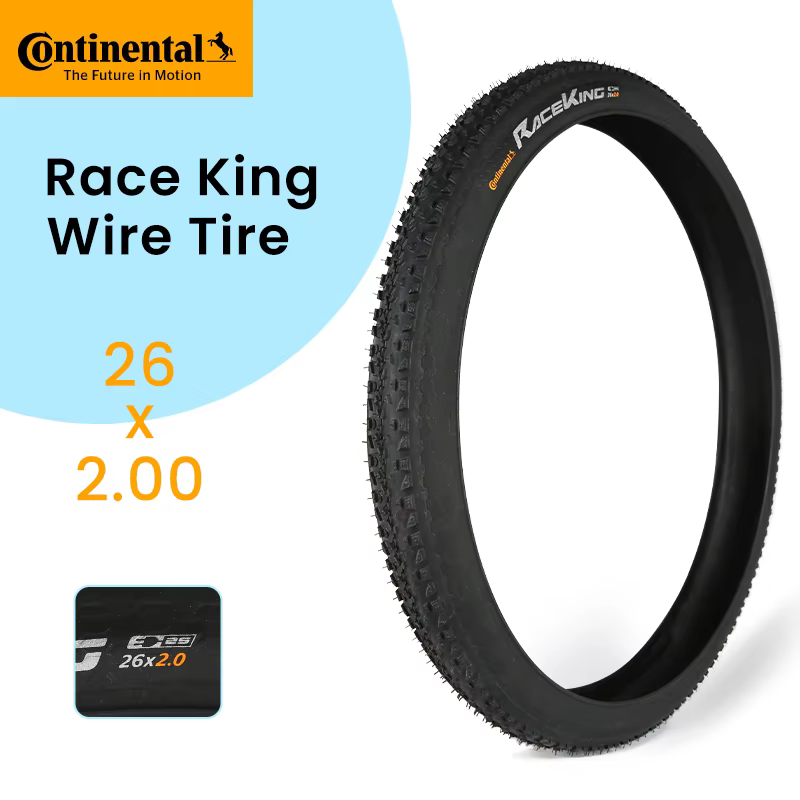 Continental Race King Fil Pneus 26/27.5/29x2.0 Dépliable Pneus De Vélo De Montagne De Voyage/Course/
