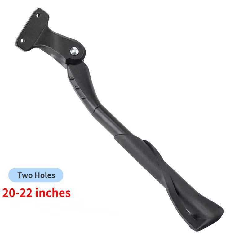 Béquille de vélo, Support unique, batterie au Lithium, alliage d'aluminium, Support de pied latéral,