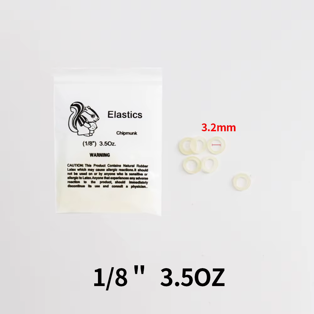 Bandes élastiques orthodontiques pour appareils dentaires, 20 sacs, 2000 pièces