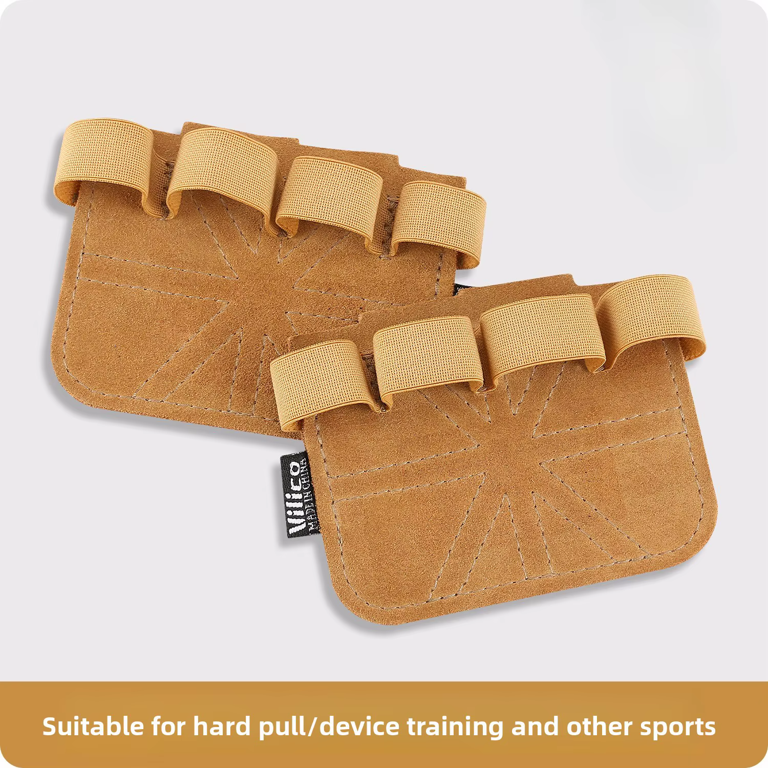 Gants d'entraînement d'haltérophilie en cuir Protection de la paume femmes hommes Fitness sport poig