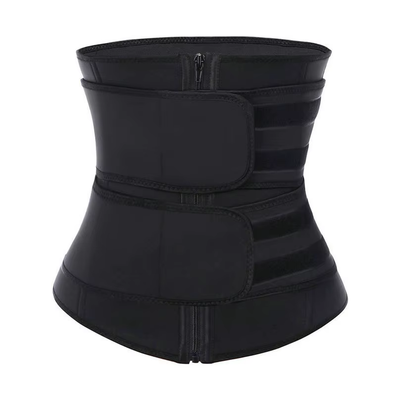 Ceinture de sueur de sauna pour femme, gaine amincissante, brûle les graisses du ventre plat, entraî