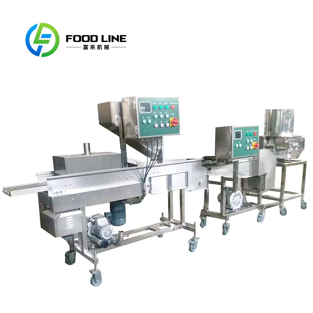 FOODLINE Machine automatique de formage de galettes de hamburger et de panure pour supermarchés, per