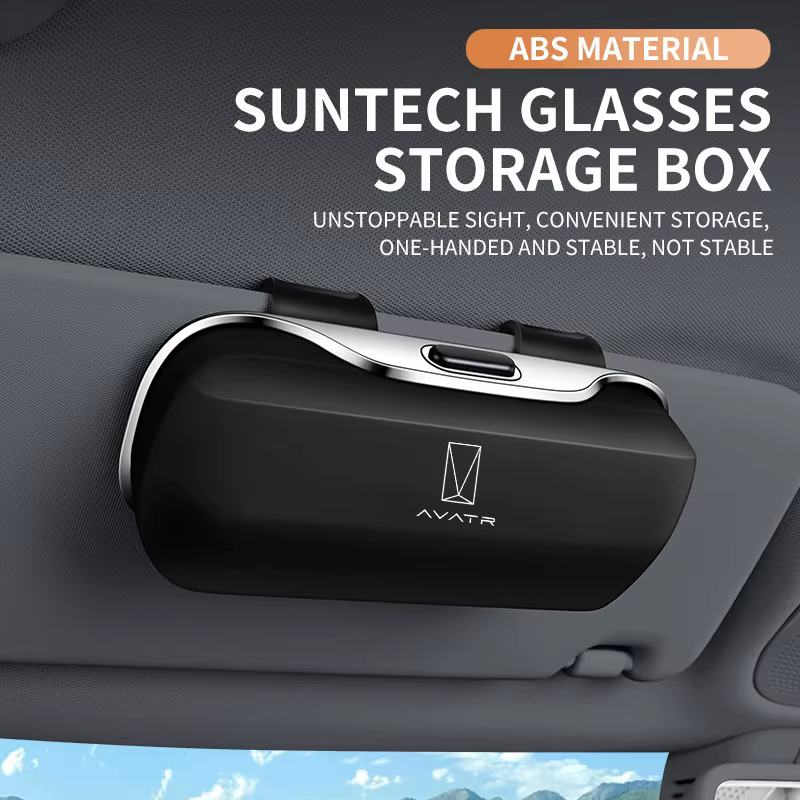 Avatr 11 07 12 2025 accessoires visière de voiture lunettes de soleil étui à lunettes porte-lunettes