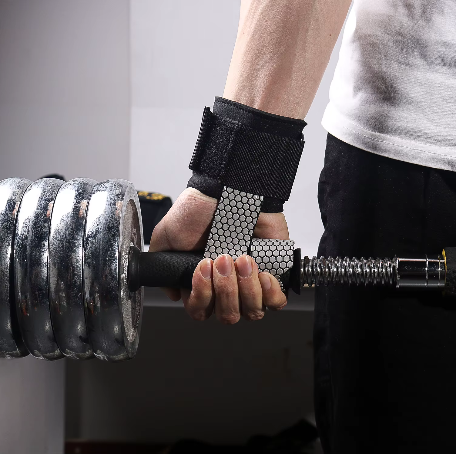 Sangles de poignet de levage, musculation, musculation, musculation, musculation, Fitness, haltères,