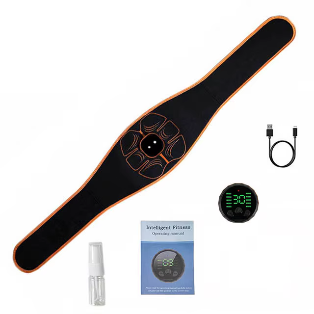 Stimulateur musculaire ABS à vibrations, entraîneur Abdominal EMS, électrostimulation, équipement de