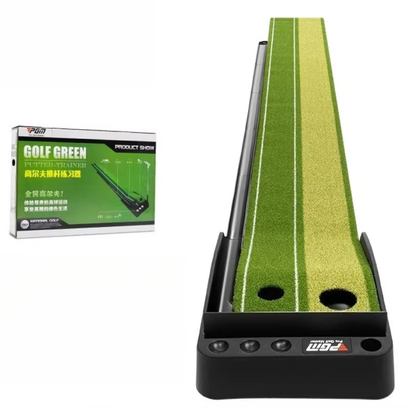 PGM – entraîneur de Putter de Golf d'intérieur, Mini tapis vert, ensemble de pratique à domicile TL0