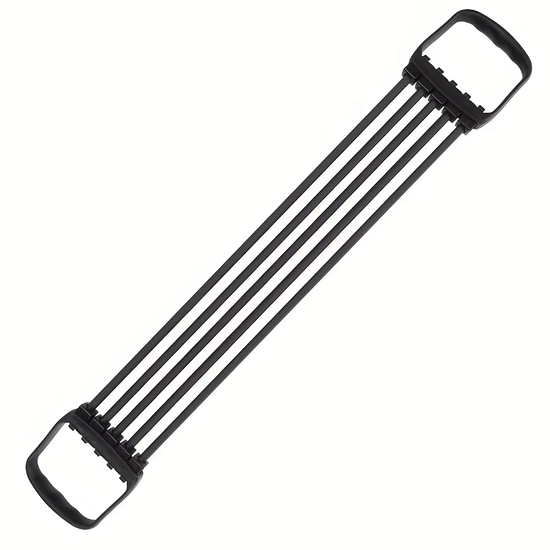 Extenseur de poitrine pour l'entraînement musculaire, exercice de poitrine avec 5 tubes en latex amo