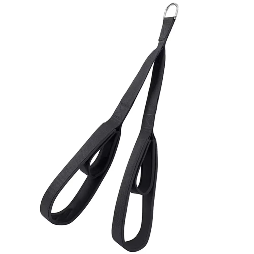 Sangle longue antidérapante pour Triceps, fixation de câble, entraînement musculaire, force des bras