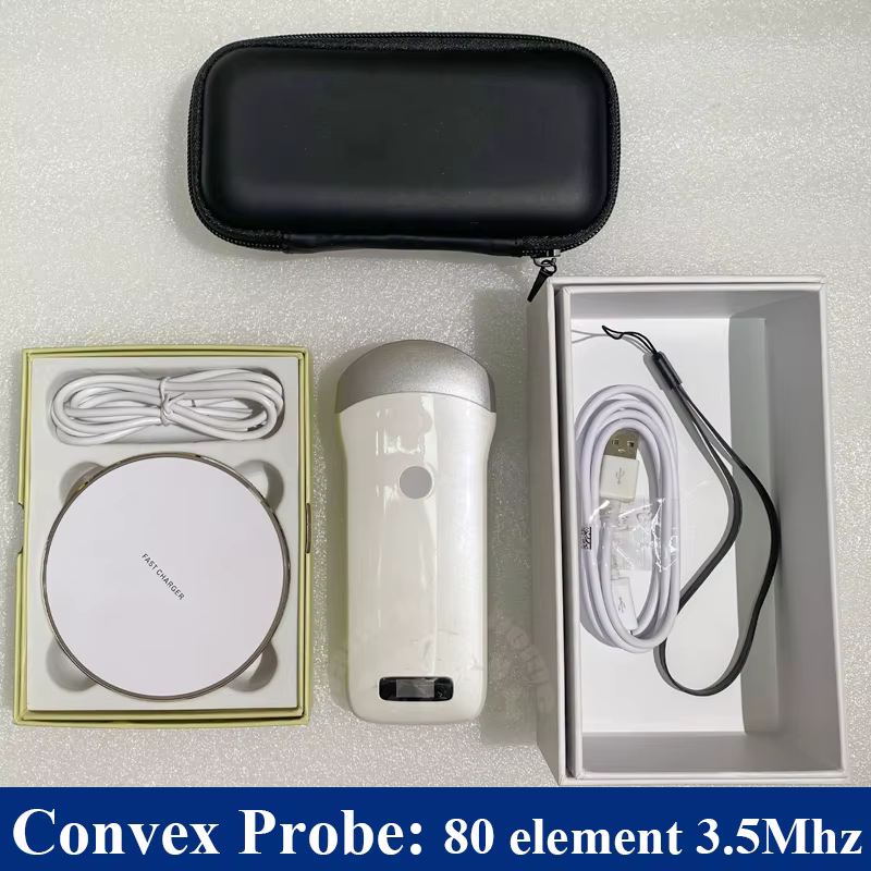 Scanner de sonde à ultrasons sans fil vétérinaire, Machine Portable, WIFI, prise en charge de la Mac
