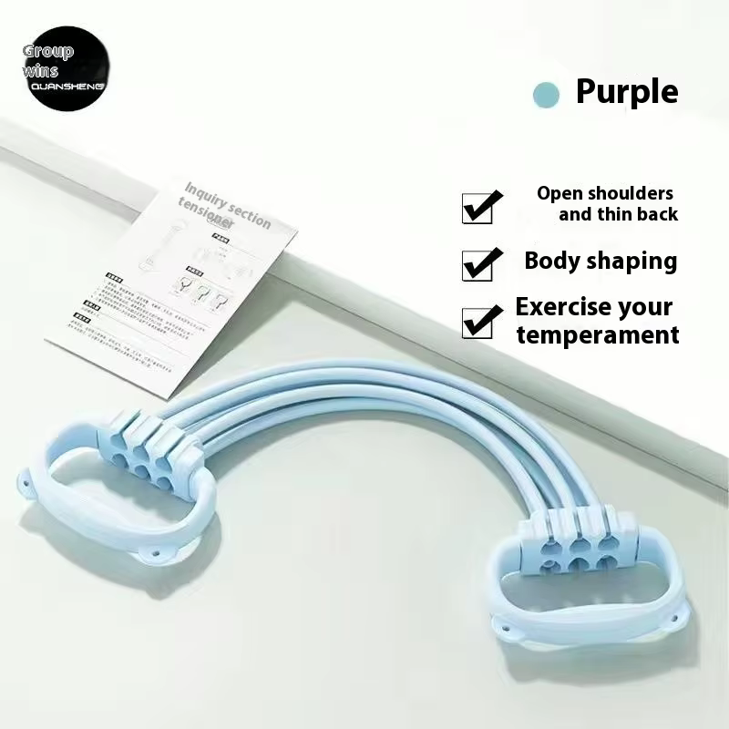 Bandes d'exercice élastiques avec Tension réglable pour l'entraînement des épaules et du dos ouverts