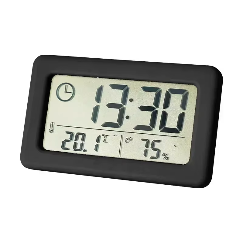 Therye.com Home-Moniteur de température et réveil, table multifonctionnelle, LCD, hygromètre électro