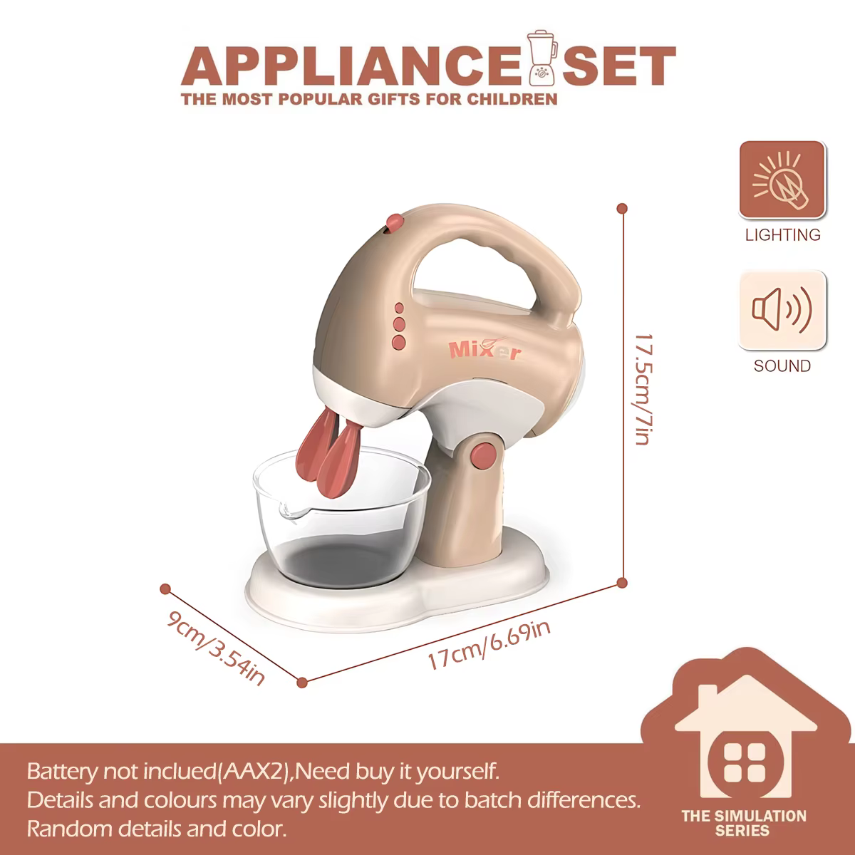 Ensemble de jouets de cuisine pour enfants, mini appareils électroménagers de simulation, maison de 