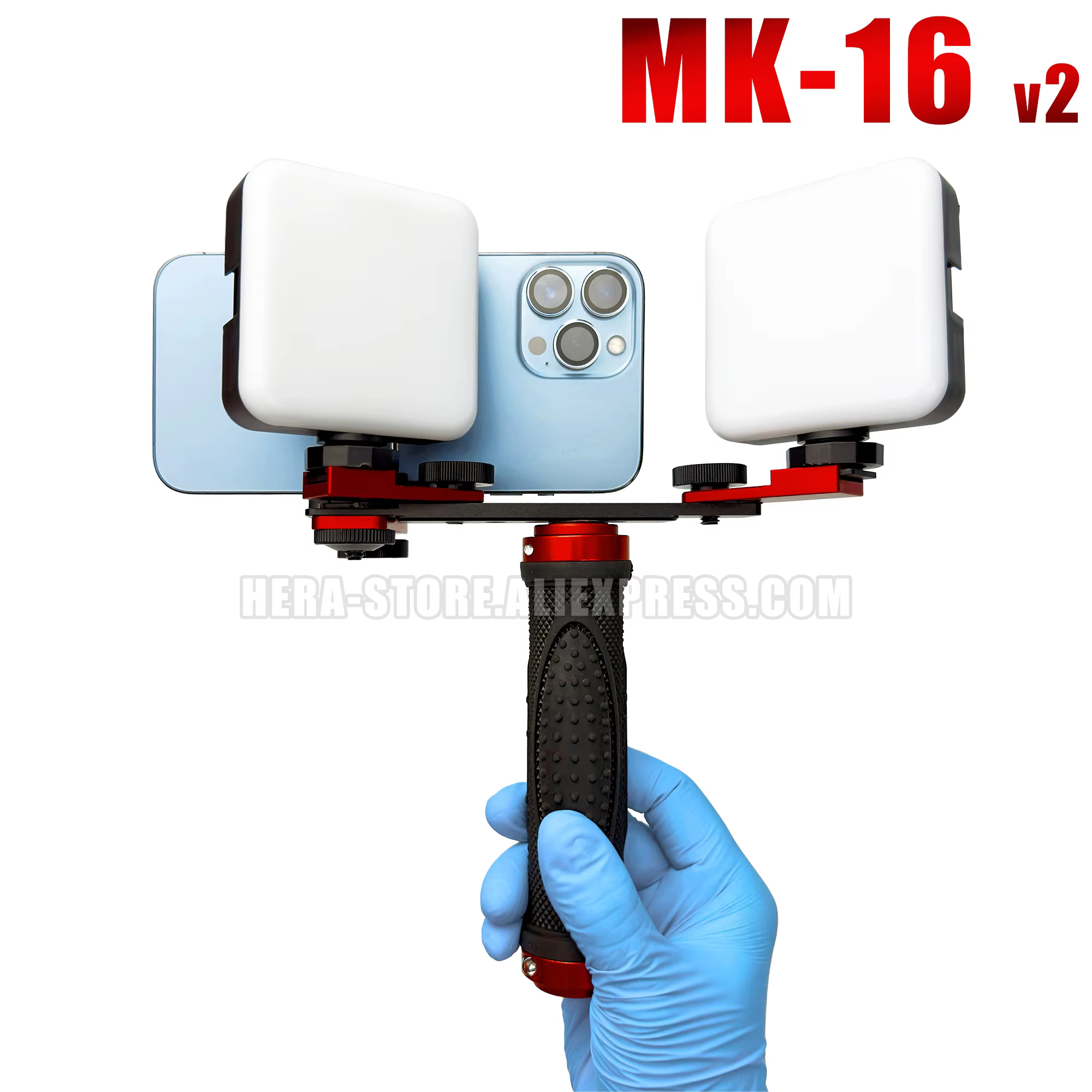 Kit de photographie dentaire avec lumière LED pour téléphone portable, équipement photo et vidéo den