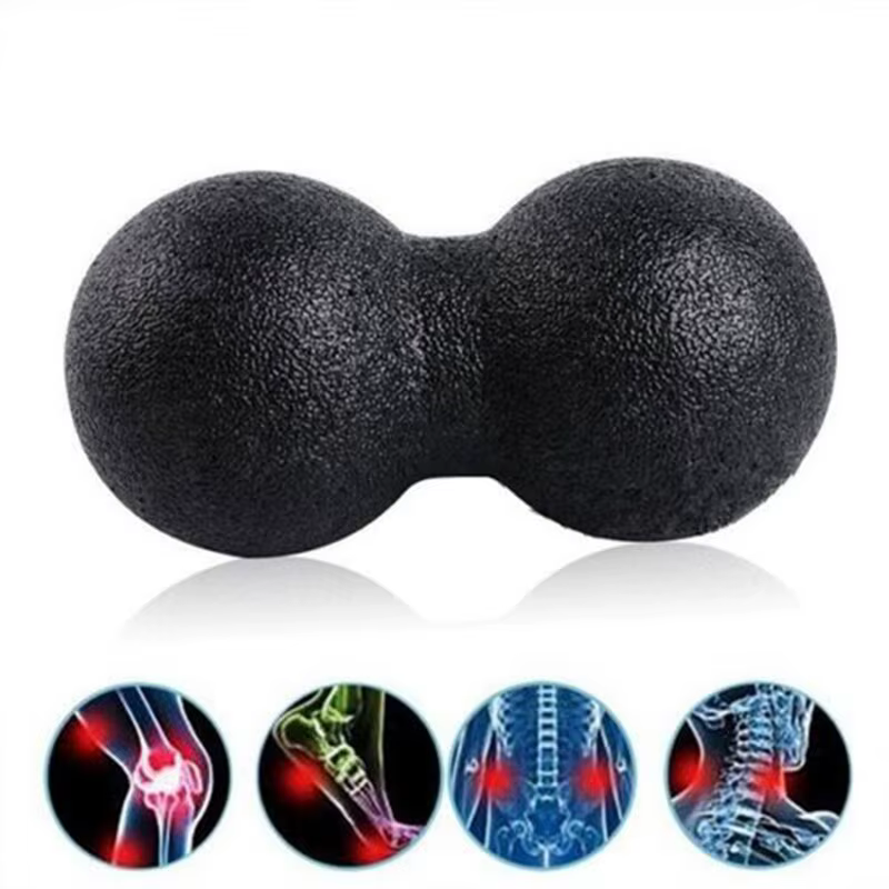 EPP Peanut IkBody Énergie Fascia Ball, Yoga Foam Night, Haute Densité, Muscle Relaxation Lacrosse Ex