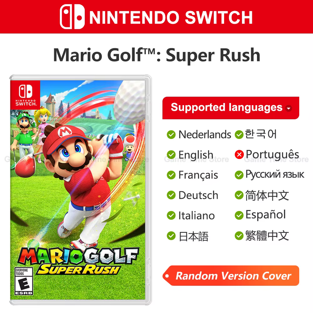 Mario Golf: Super Rush jeux switch, Nintendo Switch Game Deals, Mario Golf, Fungic Card, Sports Game