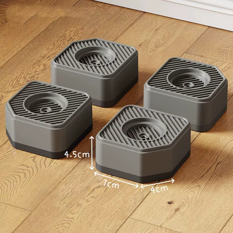 Nouveau renforcer Machine à laver tampons Anti-Vibration pieds en caoutchouc jambes tapis silencieux