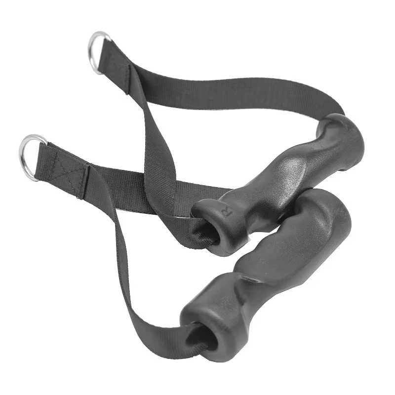 Barre d'aviron ergonomique en forme de V, rotation à 360 °, poignée en V, biceps, triceps, entraînem