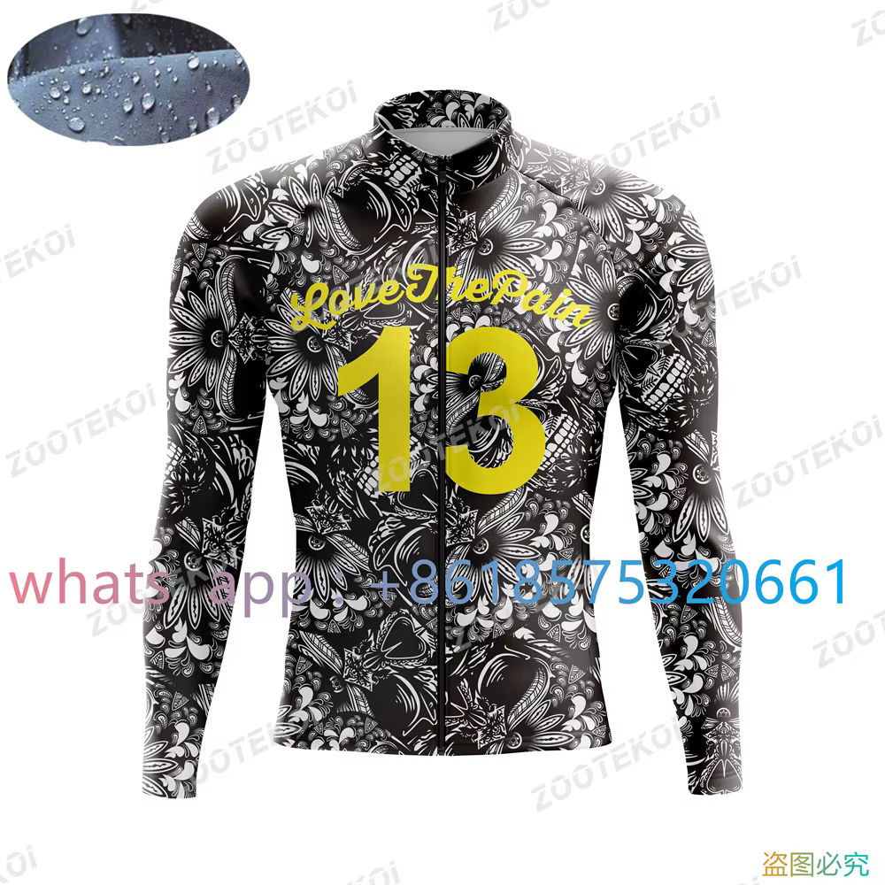 Love The Pain – veste de cyclisme imperméable pour hommes, coupe-vent, maillot de vélo, course à pie