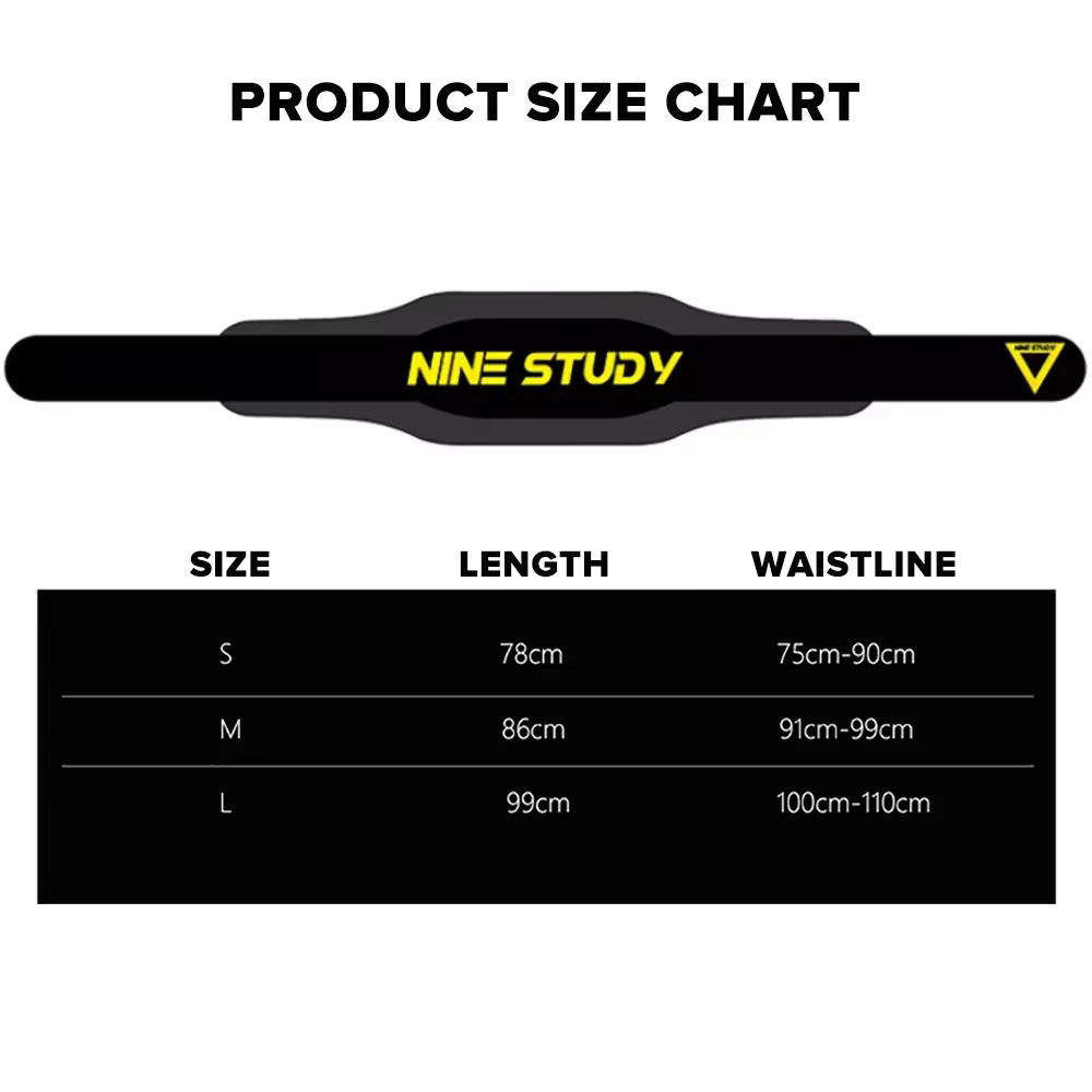 1PC Large Haltérophilie Ceinture Ceinture De Musculation Fitness Ceintures Haltère Powerlifting Form