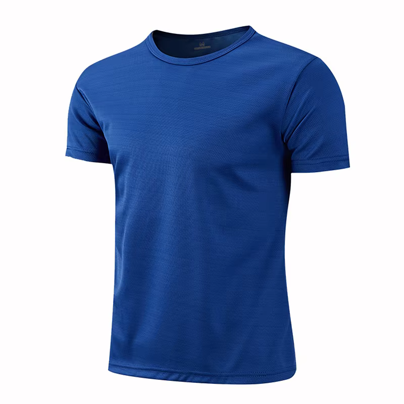 T-Shirt de Sport multicolore à manches courtes, séchage rapide, maillots de gymnastique, chemise de