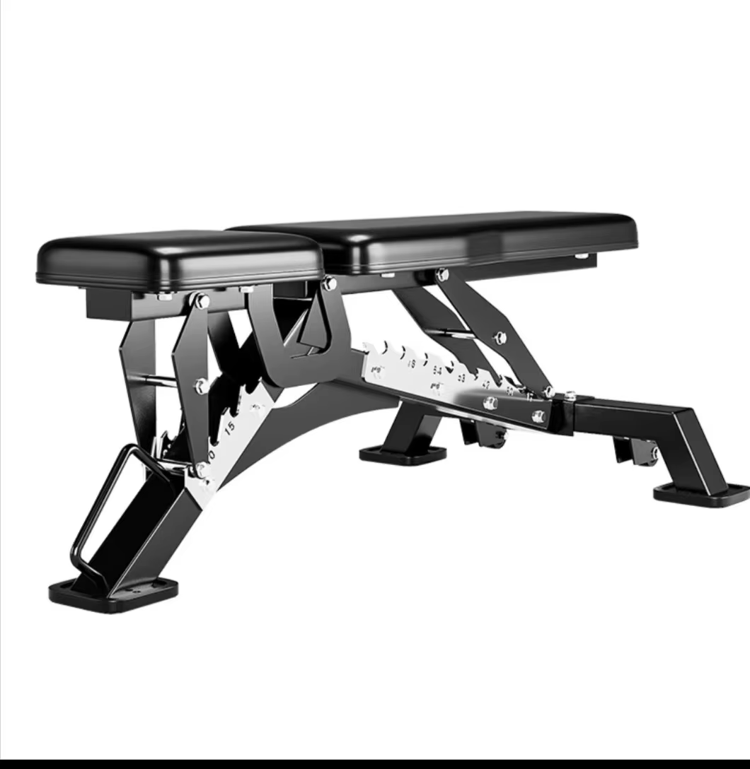 Banc de musculation multifonctionnel professionnel pour la maison, banc plat réglable pour hommes, é