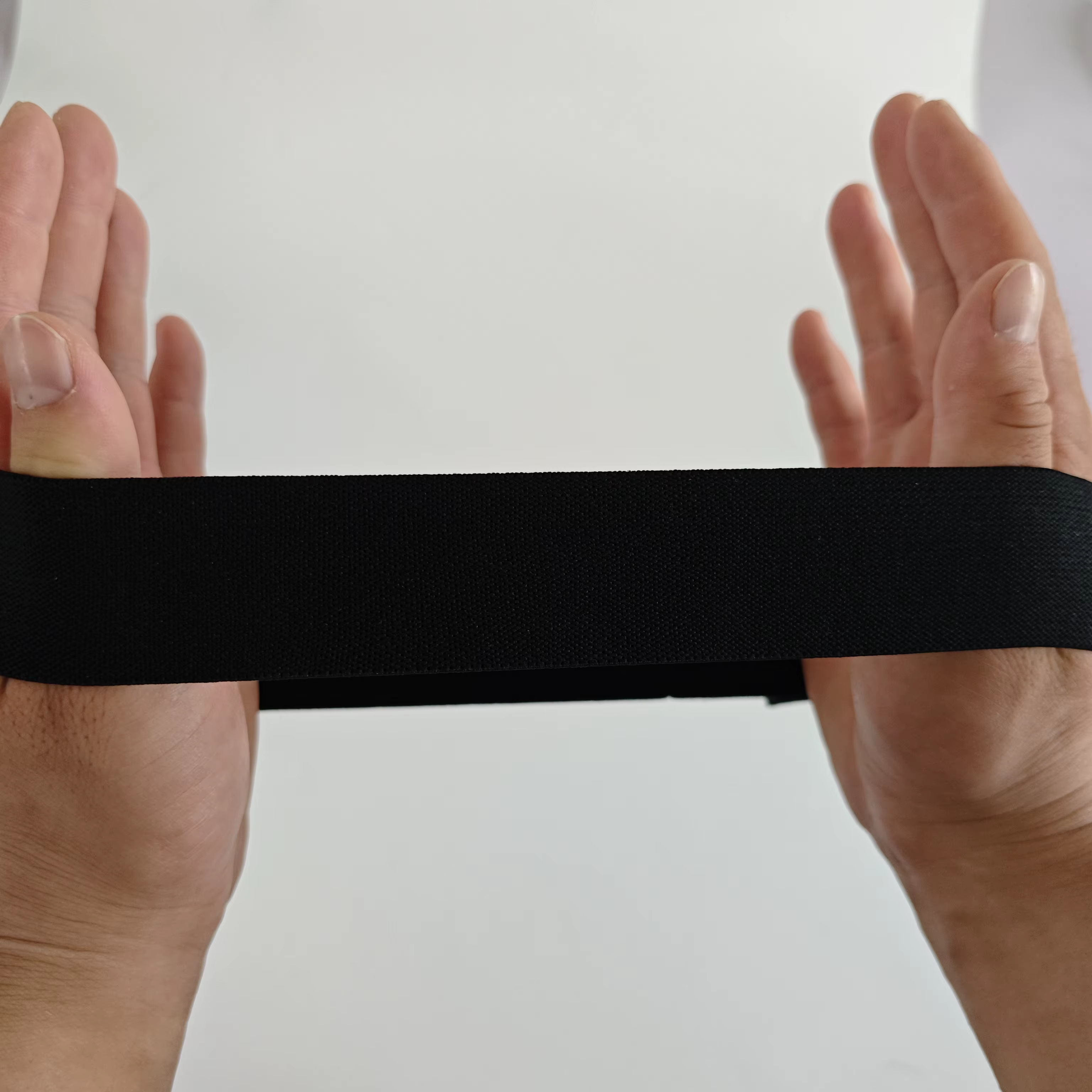 Bandes élastiques pour perruque, bords réglables, noir, lettre, or