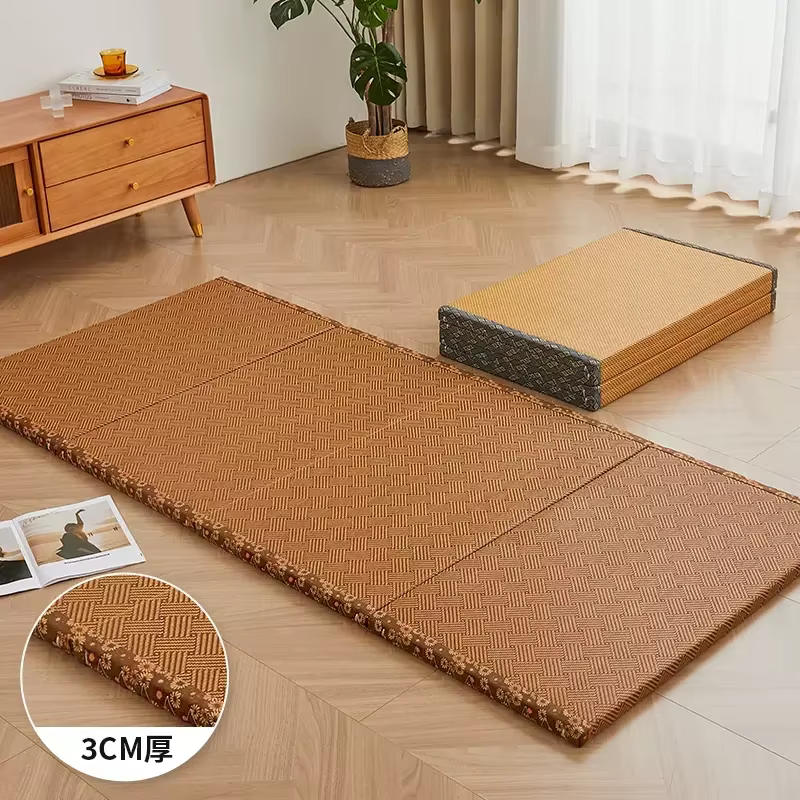 Tapis de sol pliable multifonctionnel de Style Tatami japonais, tapis de sieste Portable pour salon,