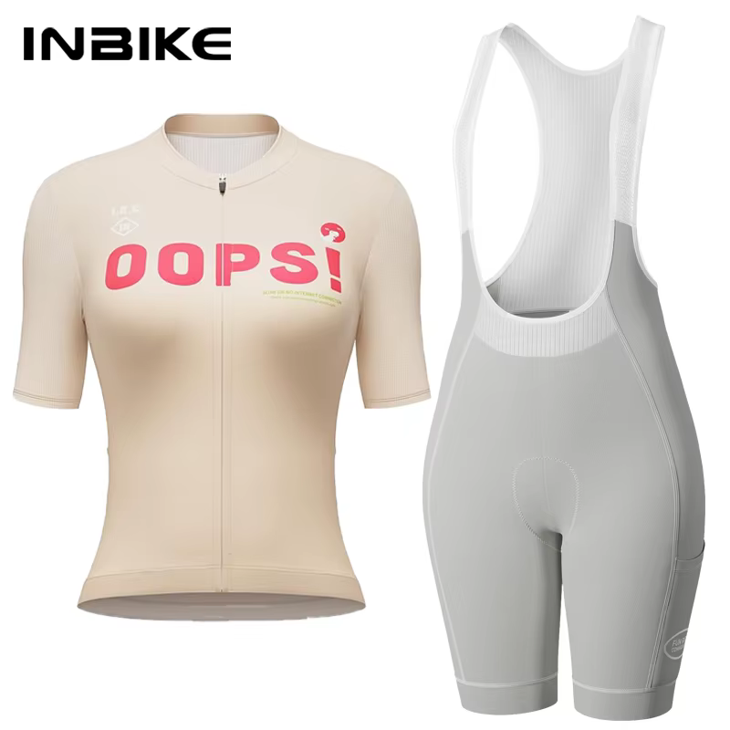Ensemble de cyclisme pour femmes INBIKE, respirant, évacuant l'humidité, séchage rapide, réfléchissa