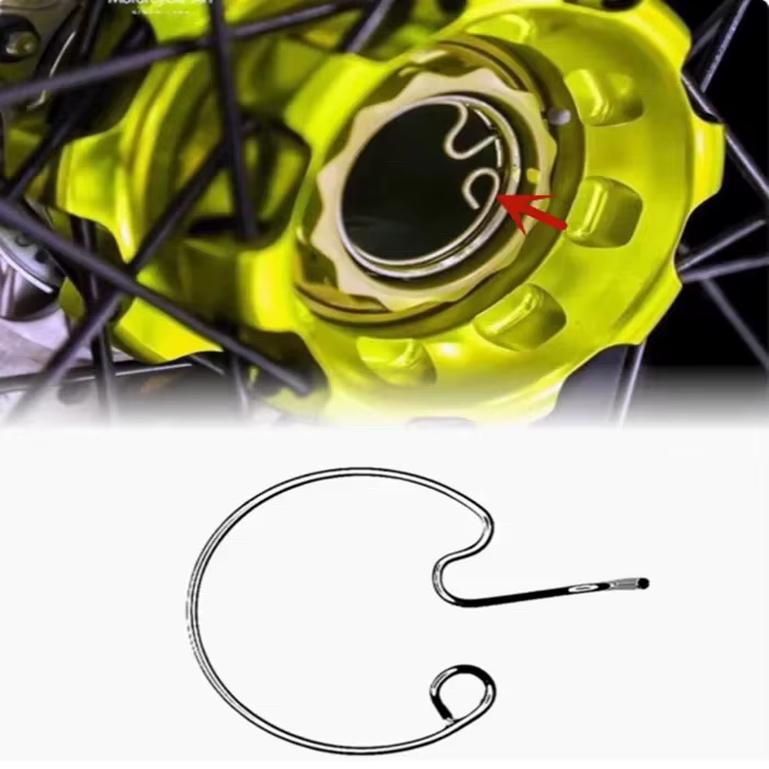 Roue arrière compatible avec Mv Agusta Superveloce800 Brutale 1000 800Rr 675 920 990 Dragster800Rr S
