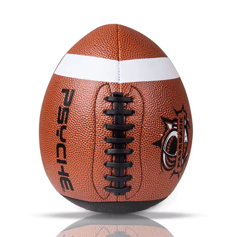 Balle de Rugby d'entraînement de Football américain en cuir PU, jeu officiel Standard, balle de comp