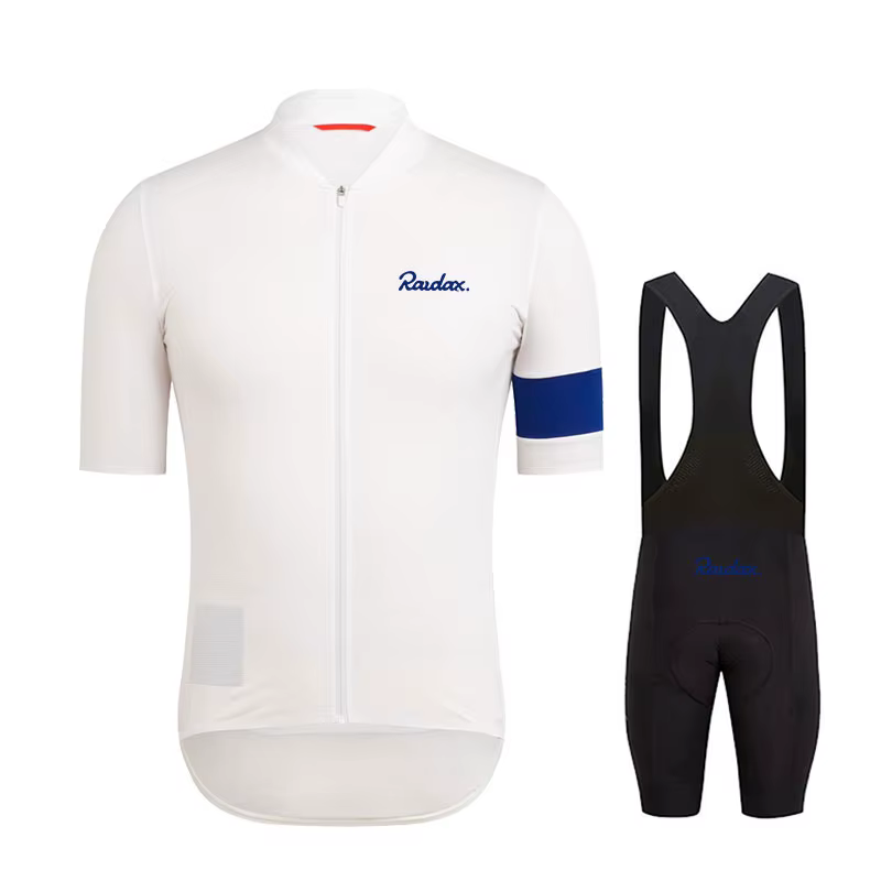 Raudax hommes à manches courtes cyclisme maillot ensembles Ropa Ciclismo Hombre été cyclisme vêtemen