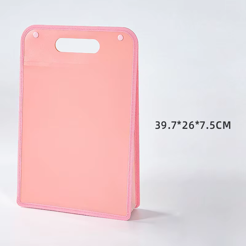 Porte-documents professionnel A4 Portable, organisateur de fichiers Durable et auto-scellant avec po