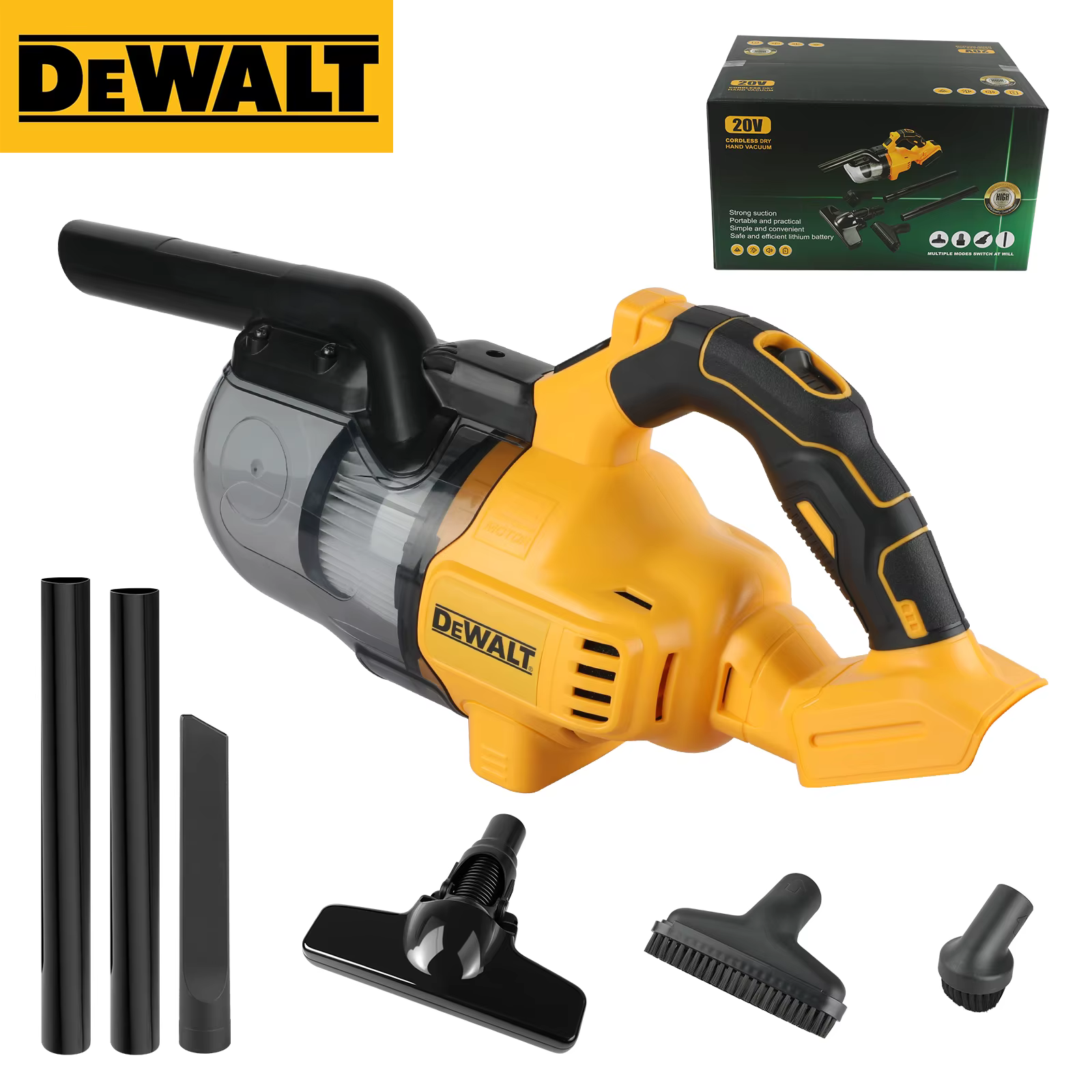 DEWALT DCV501 aspirateur industriel sans fil collecteur de poussière à main Rechargeable pour voitur