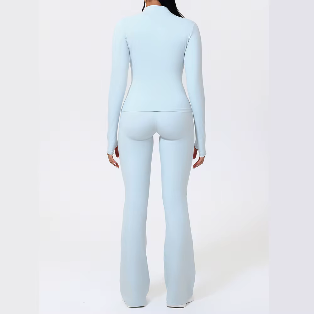 2 pièces costume de Yoga ensemble de sport vêtements de Yoga ensemble de gymnastique femmes survêtem