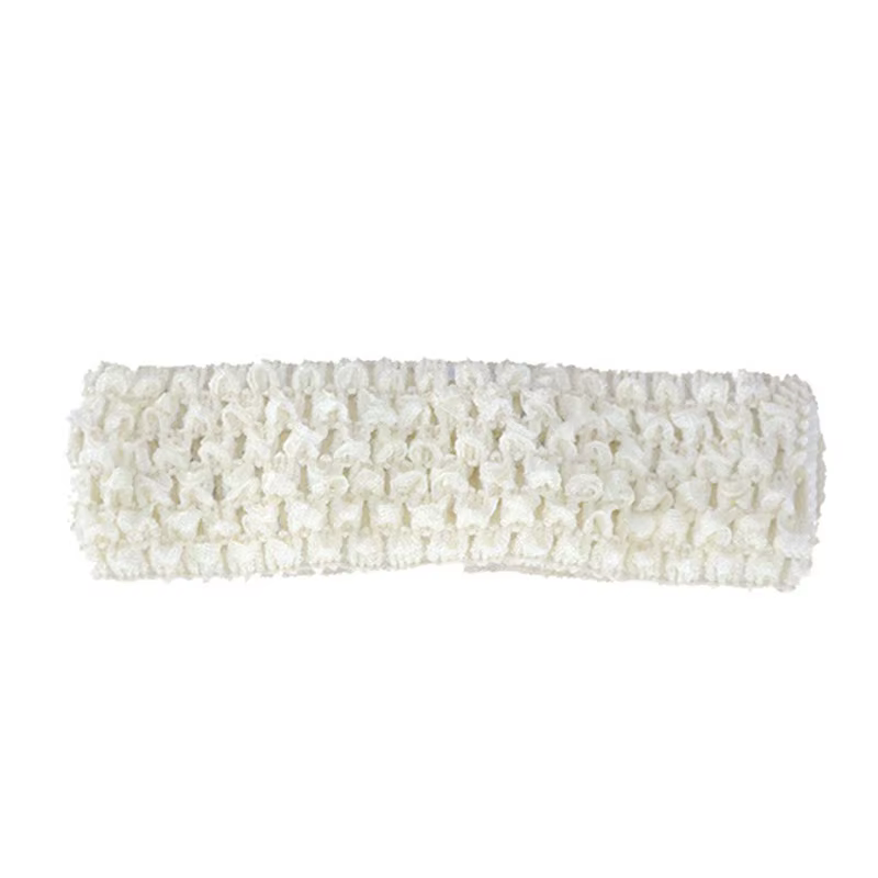 Bande élastique au Crochet, 6 pièces, 4x28CM, pour couvre-chef, tricot ajouré, ruban élastique, crav