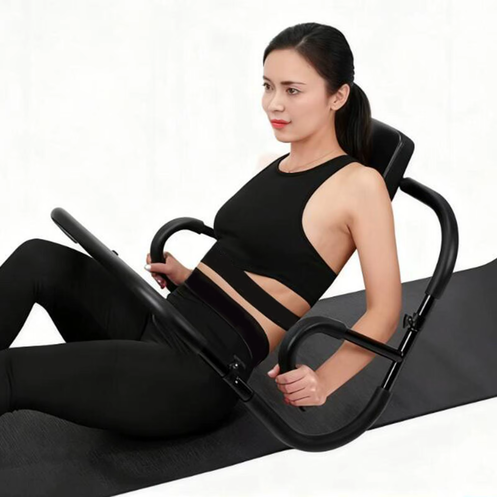 Machine abdominale Portable en métal, cruncher, équipement de gymnastique à domicile pour entraîneur