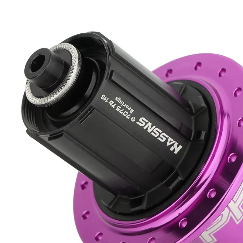 HASSNS PRO7 moyeu vtt 32 24 trous portant VTT moyeu libre moyeu arrière 32h 24h Cube bruyant bagues 