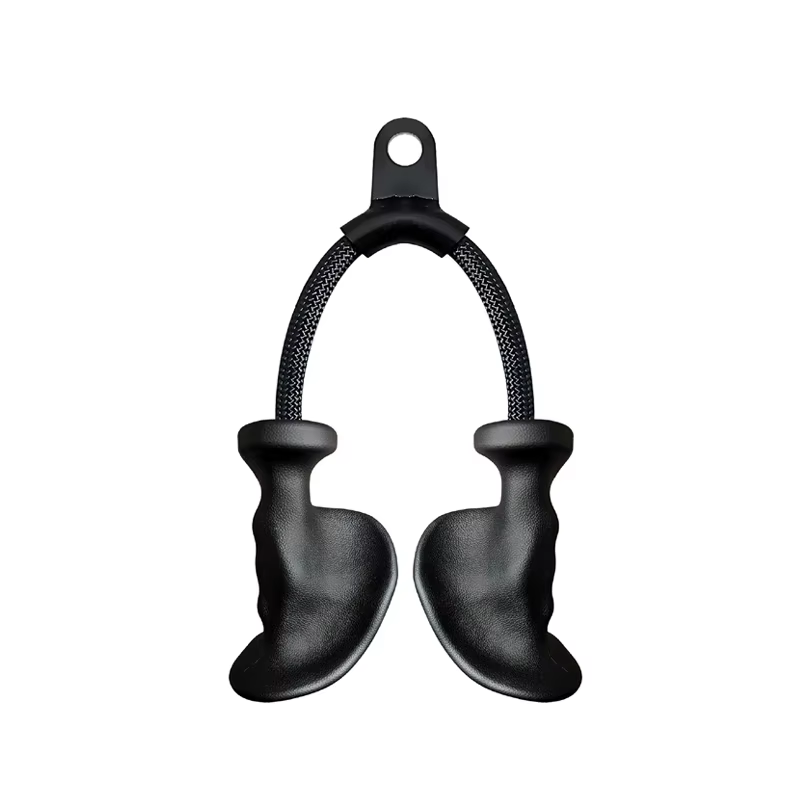 Corde ergonomique pour triceps, facile à saisir, antidérapante, poignée de traction robuste, fixatio