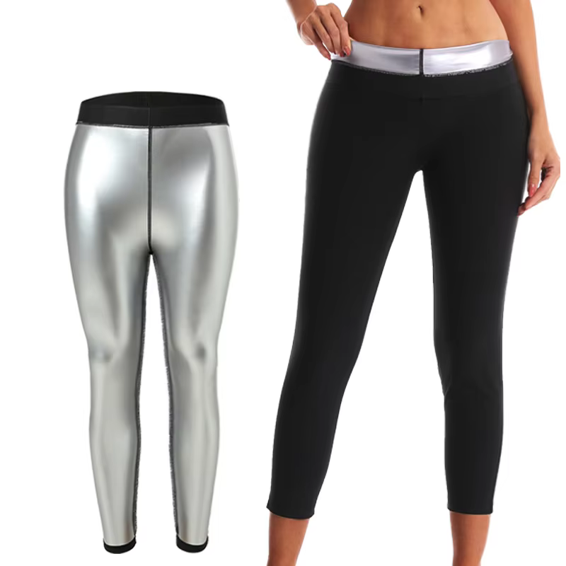 Pantalon de Sauna pour femmes, modelant le corps, perte de poids, amincissant, entraîneur de taille,