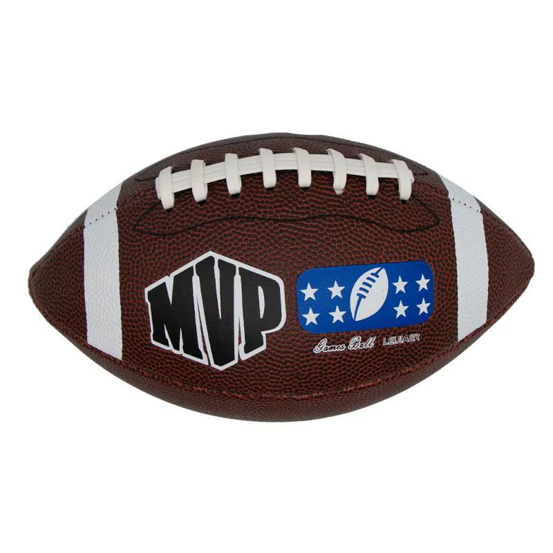 Ballon de Rugby cousu à la Machine en Pvc, entraînement de Match Standard, Football américain, Rugby