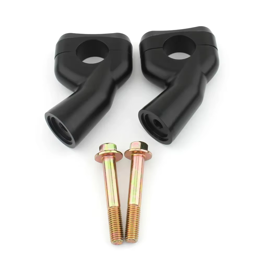 Adaptateur de fixation de guidon, rehausse de 30mm pour Triumph Bobber Black Bonneville T100 T120 Sp
